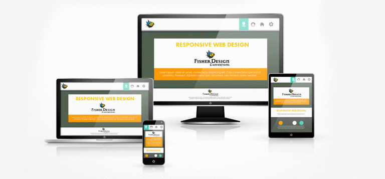 responsive websites infographic fisher design