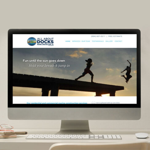 All About Ducks Website Design Portfolio