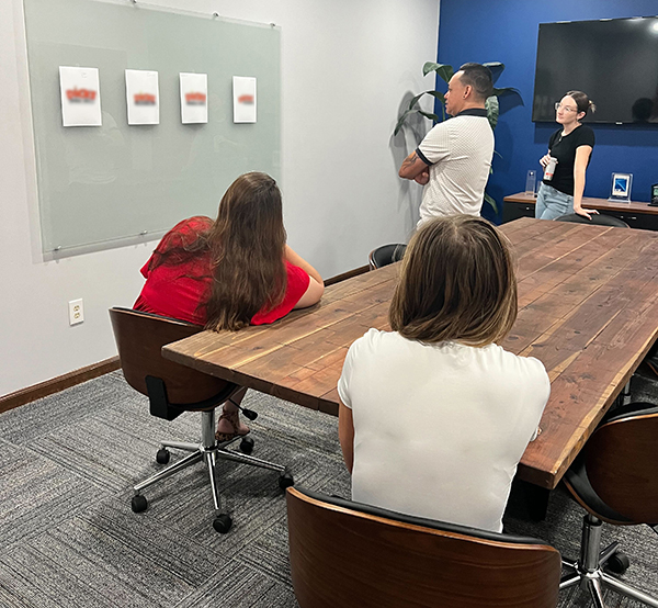 dicks wings logo review justin bordeaux creative director fisher agency team