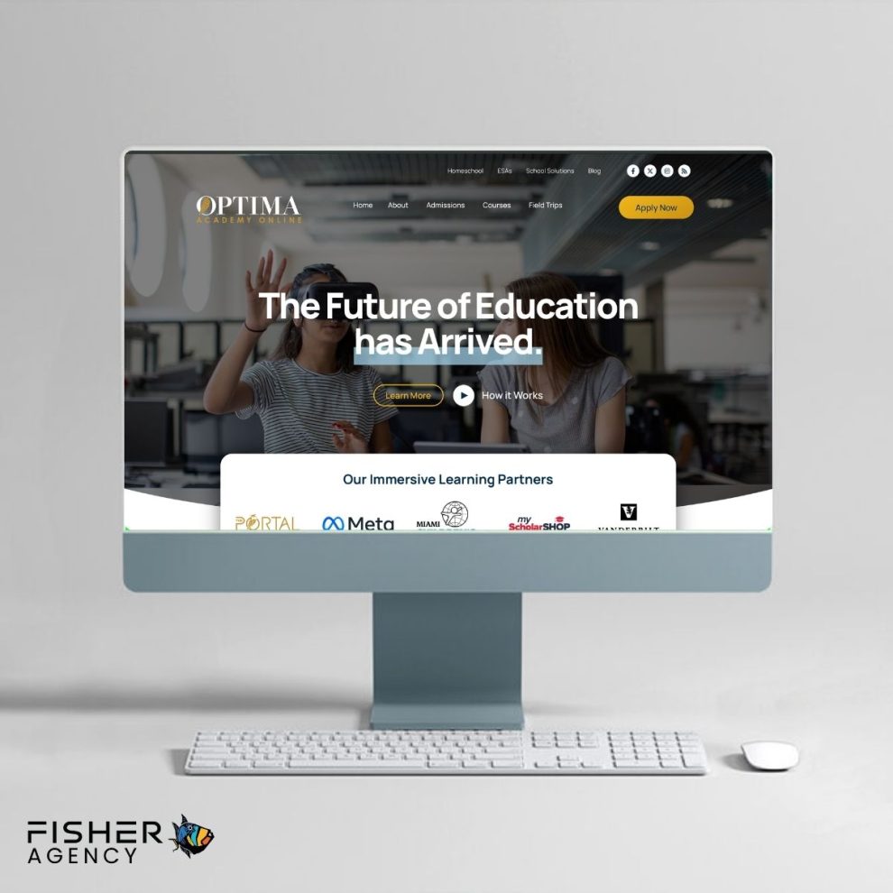 education websit design