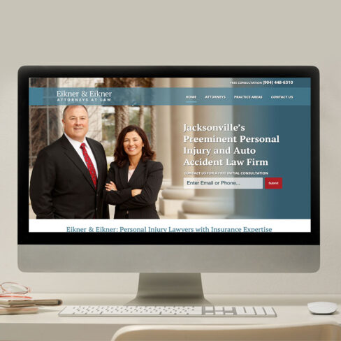 Eikner Eikner Attorneys At Law Web Design Portfolio