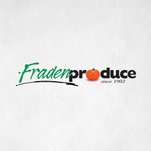 fraden produce logo design