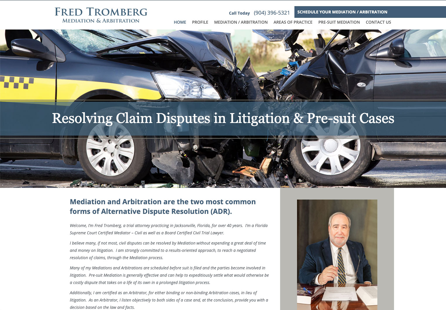 fred tromberg mediation