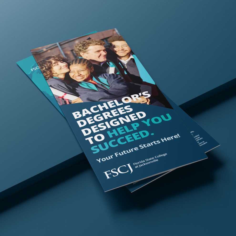 FSCJ Trifold Brochure Mockup Front