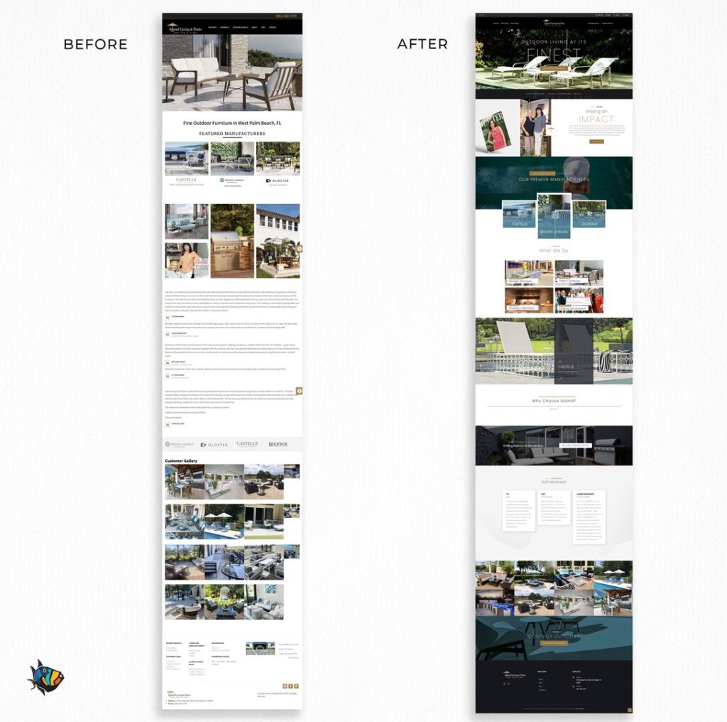 furniture store website design jacksonville