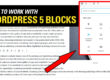 HOW TO USE WORDPRESS 5 new EDITOR GUTENBERG Basic Feature Tutorial