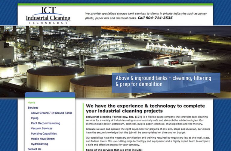 Industrial Cleaning Services Web