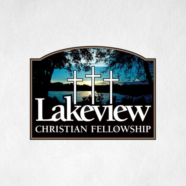 Lakeview Christian Fellowship logo design