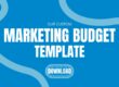 marketing budget template jacksonville