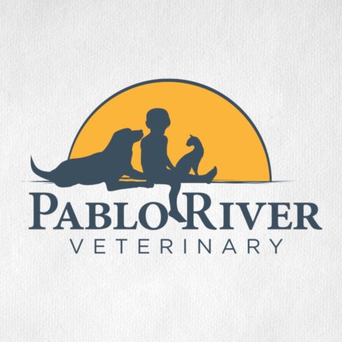 Pablo River veterinary logo design in Jacksonville FL