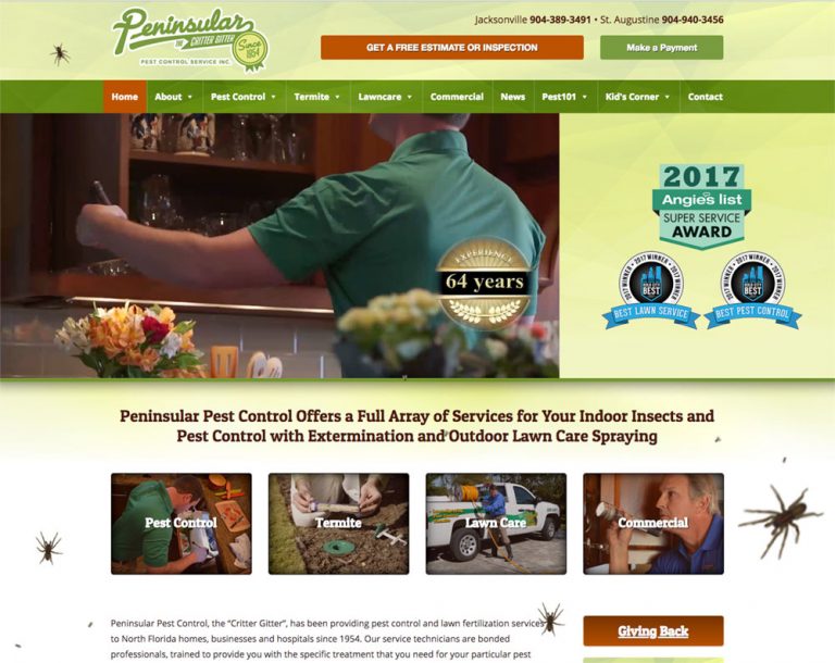 peninsular pest webdesign 1