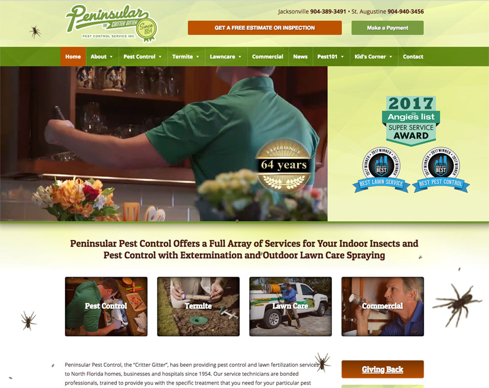 peninsular pest webdesign 1