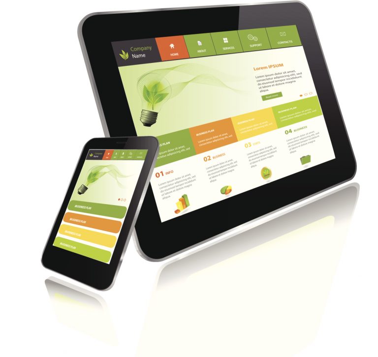 responsive website image