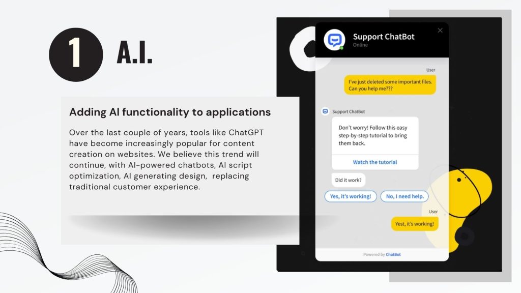 web development trends B