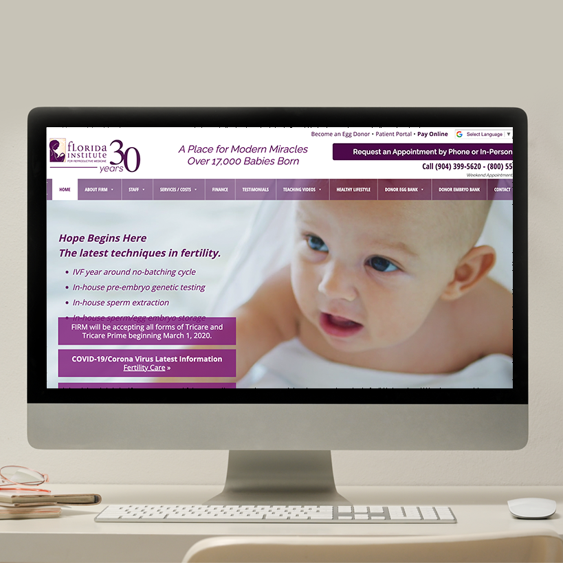 Firm website portfolio