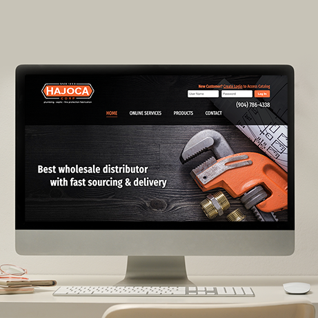 Hajoca Corp website portfolio